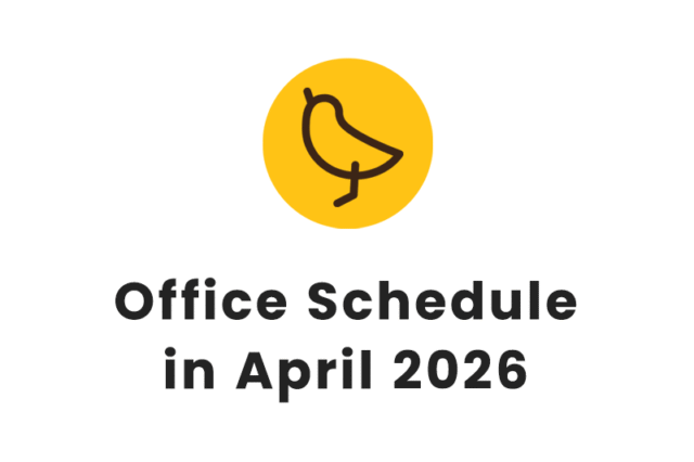 Office Schedule in April 2026