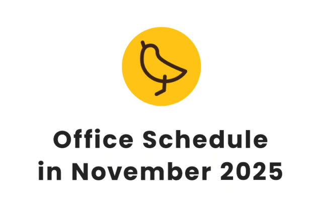 Office Schedule for November 2025