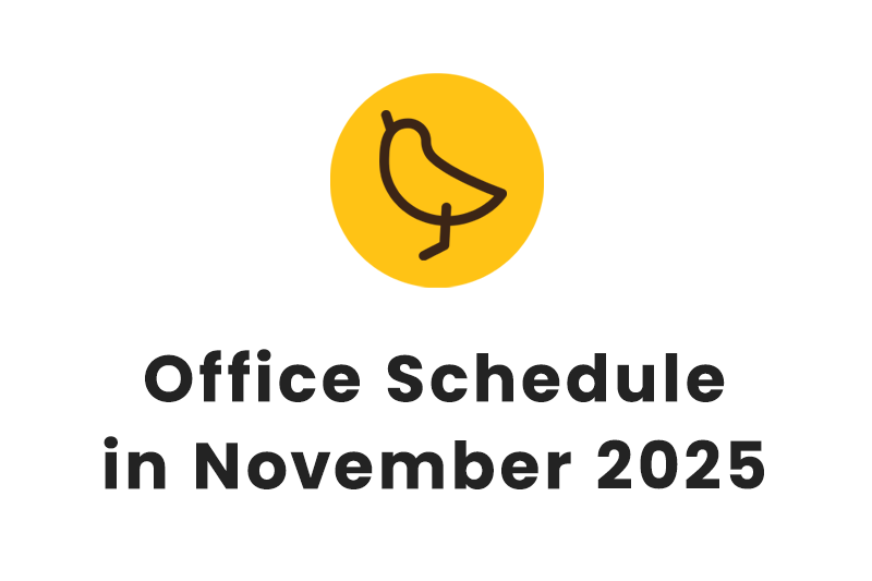 Office Schedule for November 2025