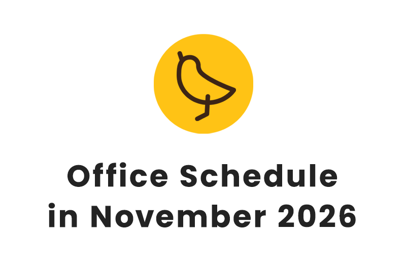 Office Schedule in November 2026